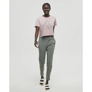 Floral Crop T-Shirt - Ten Tree