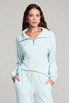 Half Zip Raglan Pullover - Saltwater Luxe