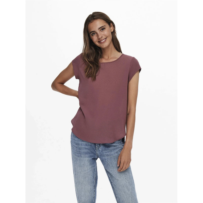 Short Sleeve Solid Top - Only