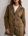 Tulip Life Faux Suede Jacket - Only