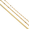 Iris Triple Layer Necklace - Hackney Nine