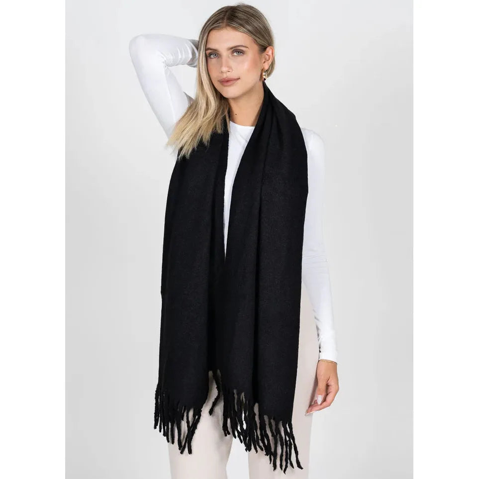 Solid Blanket Scarf - C'est Moi