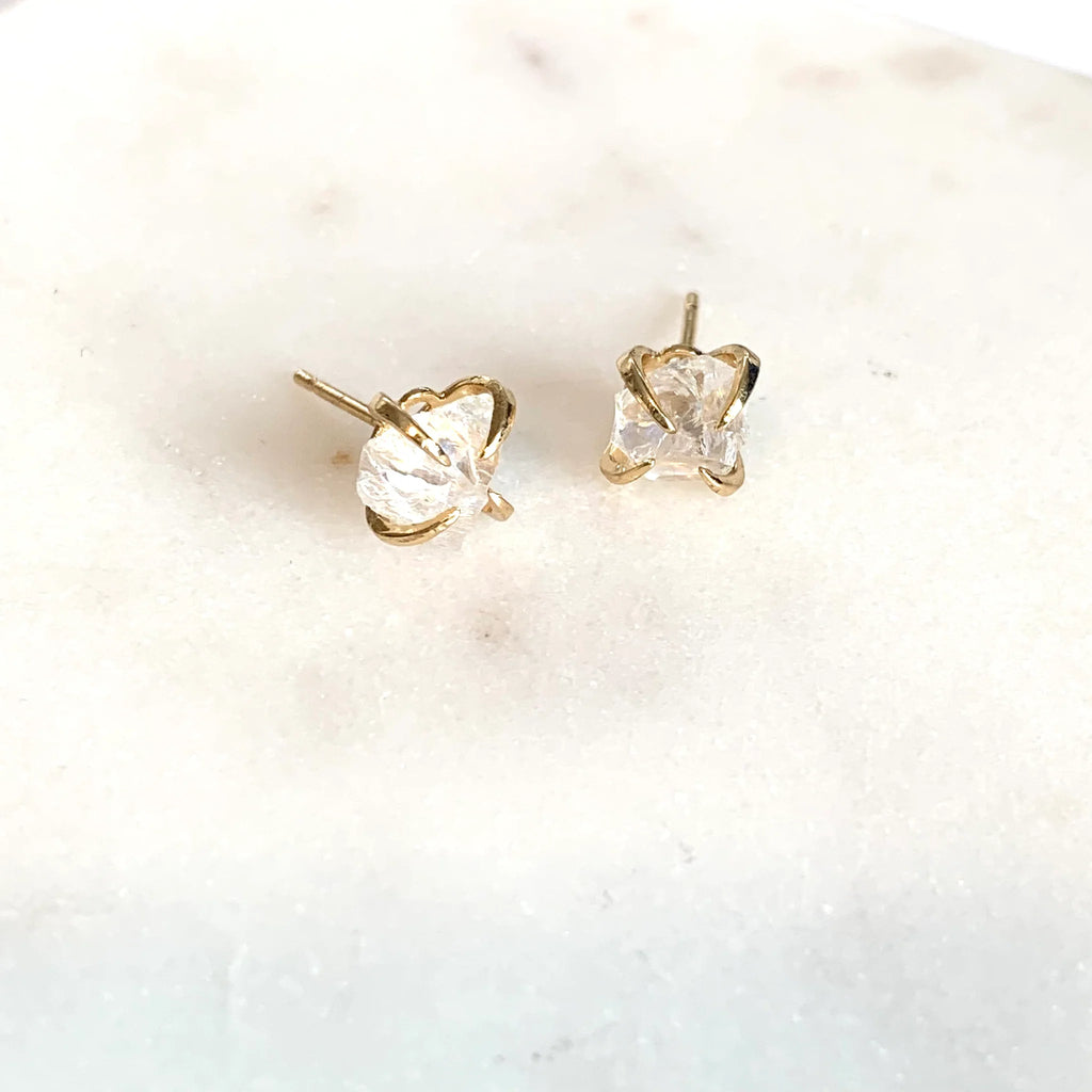 White Quartz Earring - Royce & Oak
