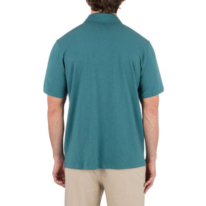 Printed Stripe Slub Polo SS - Hurley