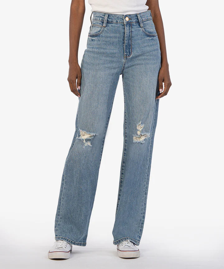 Sienna High Rise Wide Leg Jean - Kut From The Kloth