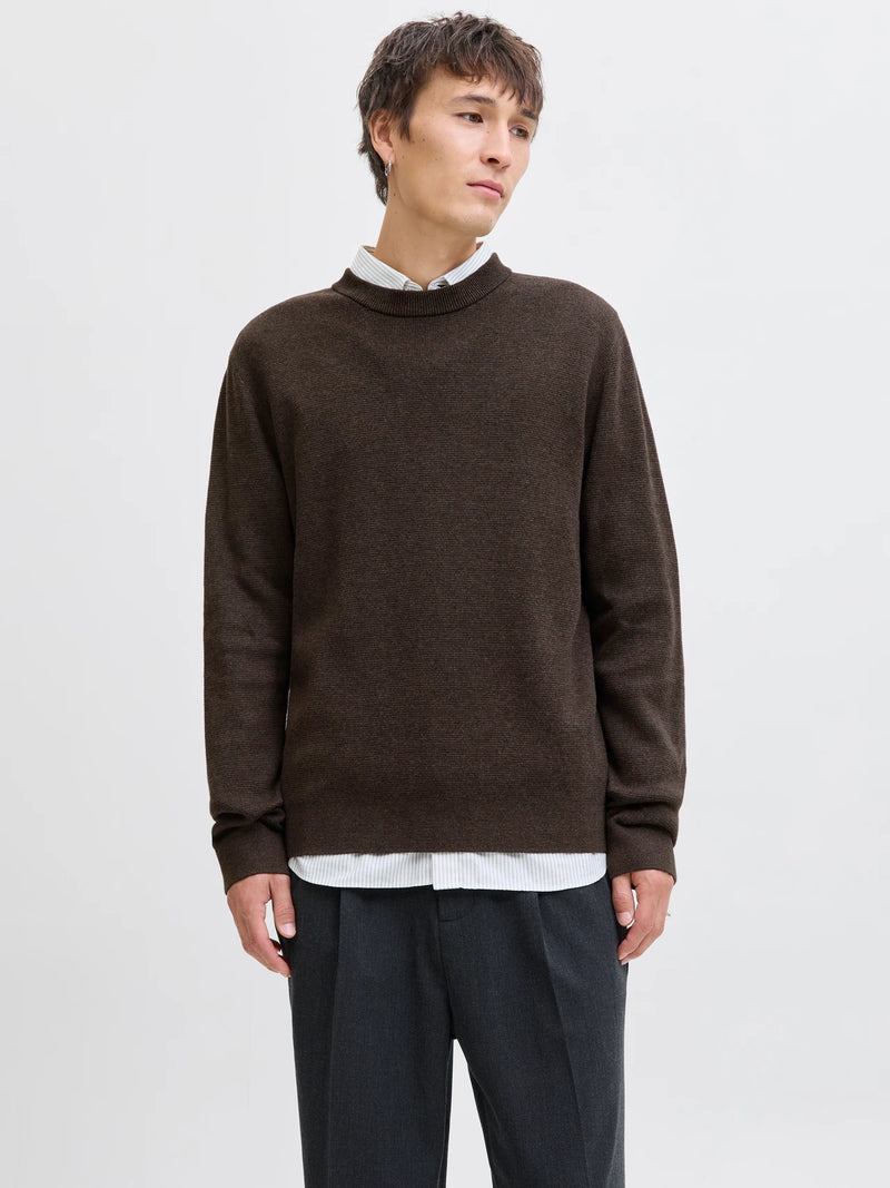 Milano Stitch Knit Crew Neck - Jack & Jones