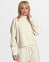 Sofie Waffle Mock Neck Sweater - RVCA