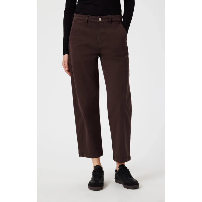 Lauren High Rise Straight Chino - Mavi