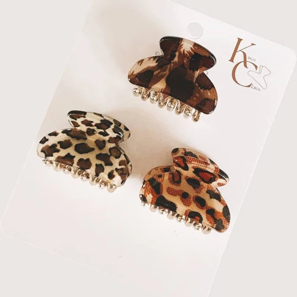 Mini Hair Clip - Kitten Claws Clips