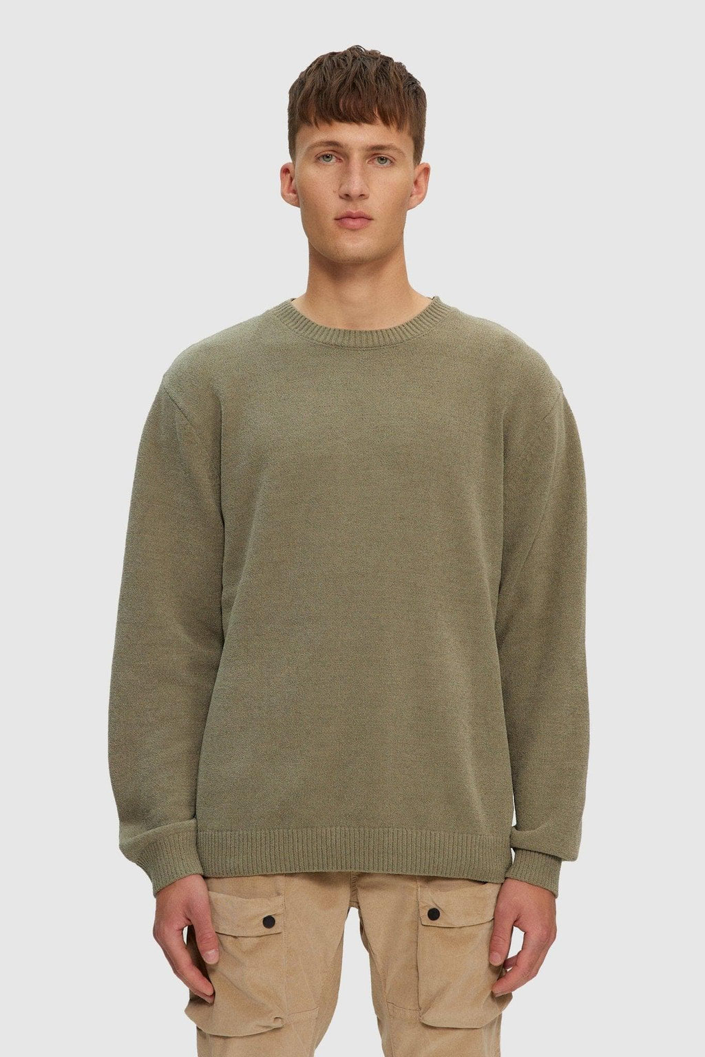 Textured Knitted Crew - Kuwalla