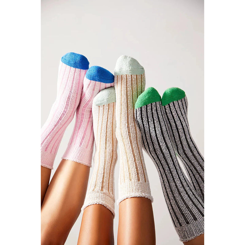 Plush Inside Out Crew Sock - Free People