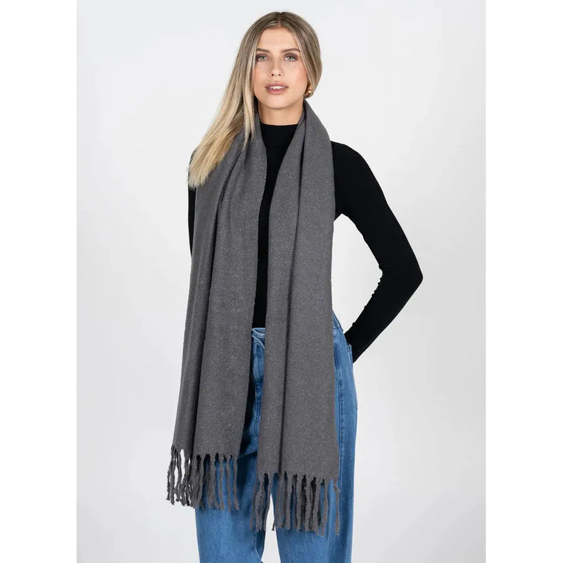 Solid Blanket Scarf - C'est Moi