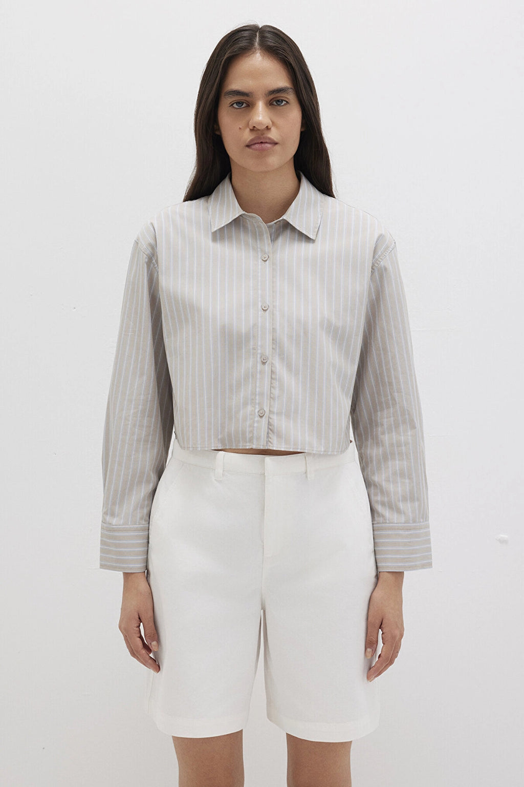 Long Sleeve Shirt - Mavi