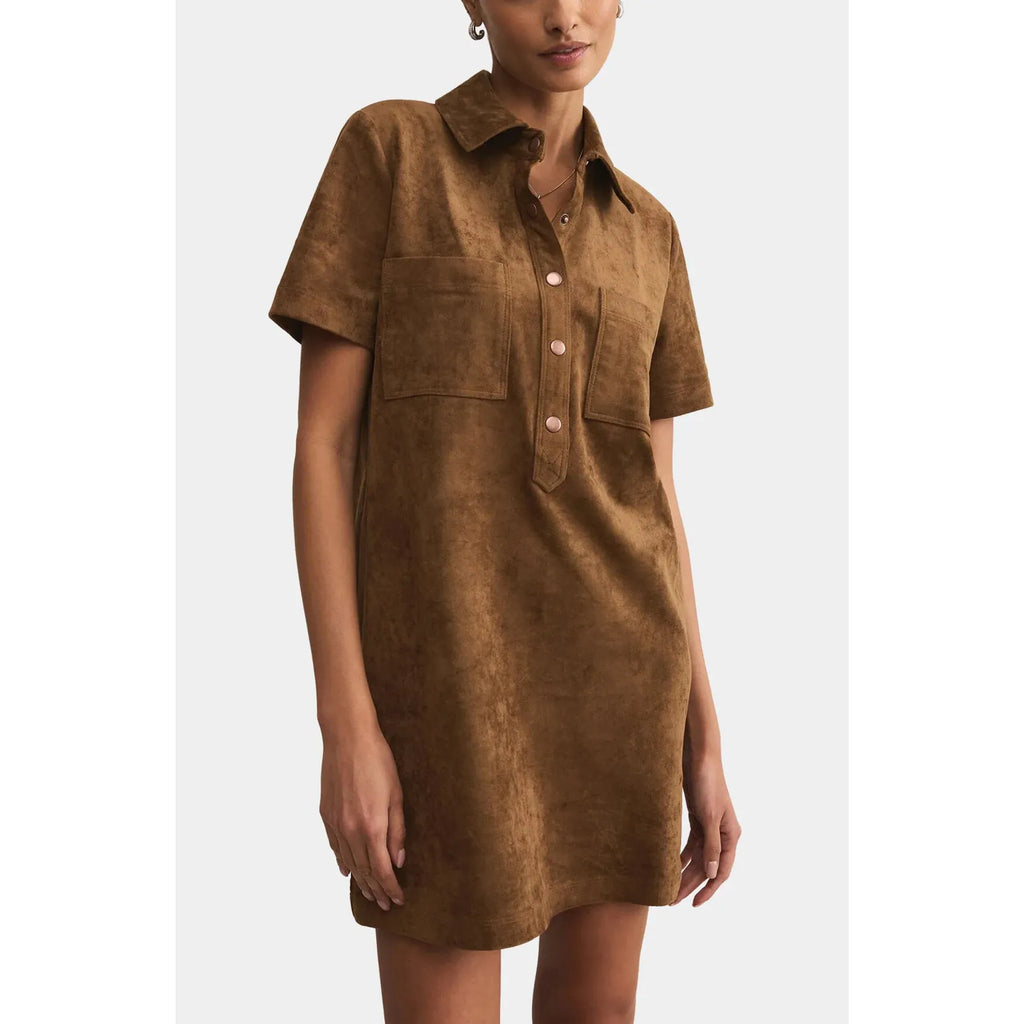 Sydney Suede Mini Dress - Z Supply