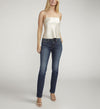 Suki Straight Jean - Silver