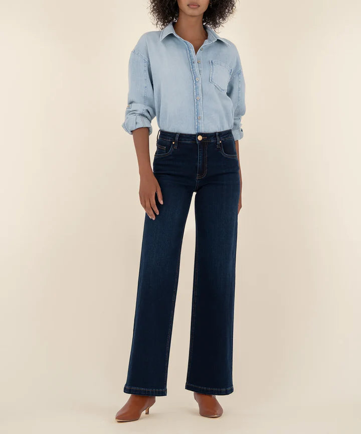 High Rise Wide Leg Jean - Kut From The Kloth