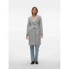 Blaza Herringbone Long Coat - Vero Moda