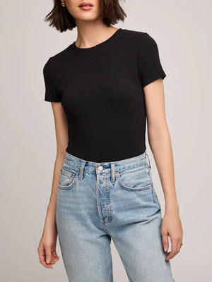 Tate Ribbed T-Shirt - Gentle Fawn