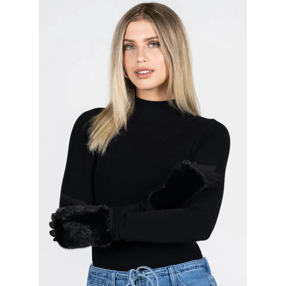 Two Piece Fur Gloves - C'est Moi