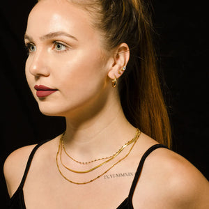 Iris Triple Layer Necklace - Hackney Nine
