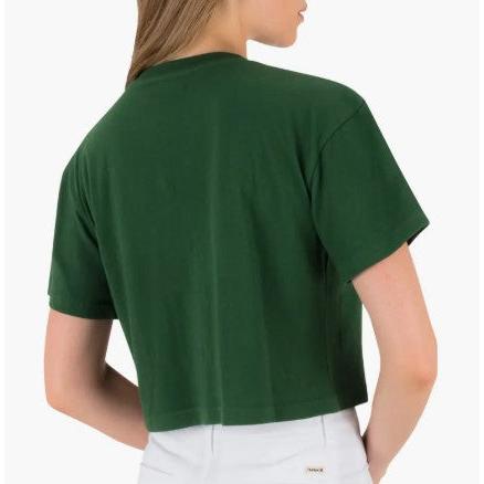 Wild And Free Boxy Crop Tee - Hurley