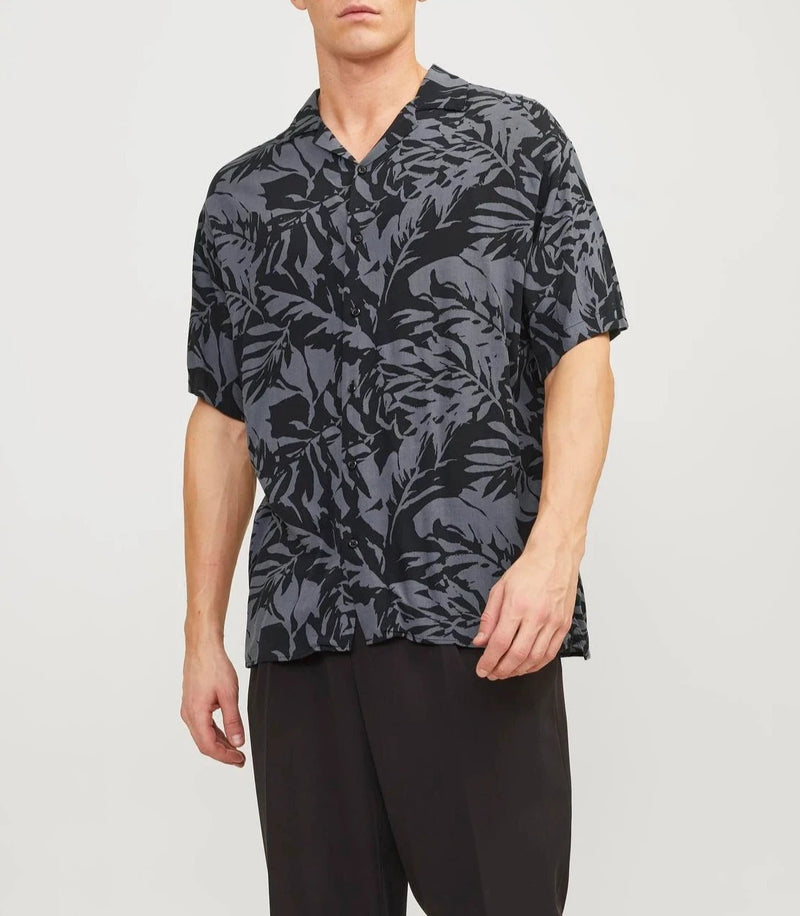 Guru Monochrome Resort Shirt - Jack & Jones