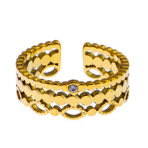 Perla Stacked Ring - Hackney Nine