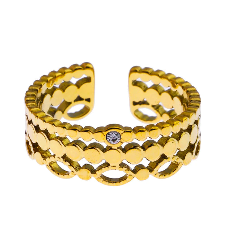 Perla Stacked Ring - Hackney Nine