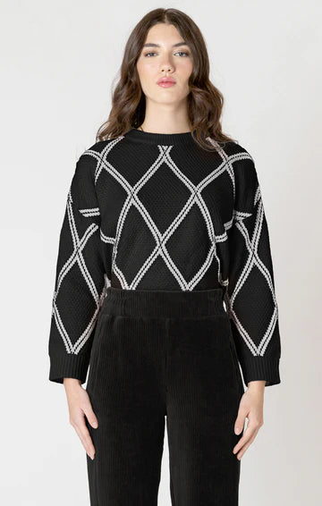 Diamond Check Sweater - Dex