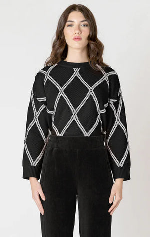 Diamond Check Sweater - Dex