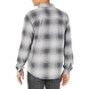 Plaid Flannel Shirt - Silver