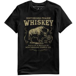 Prairie Whiskey T-Shirt - Northbound Supply Co