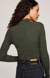 Arlen Mock Neck Sweater - Gentle Fawn