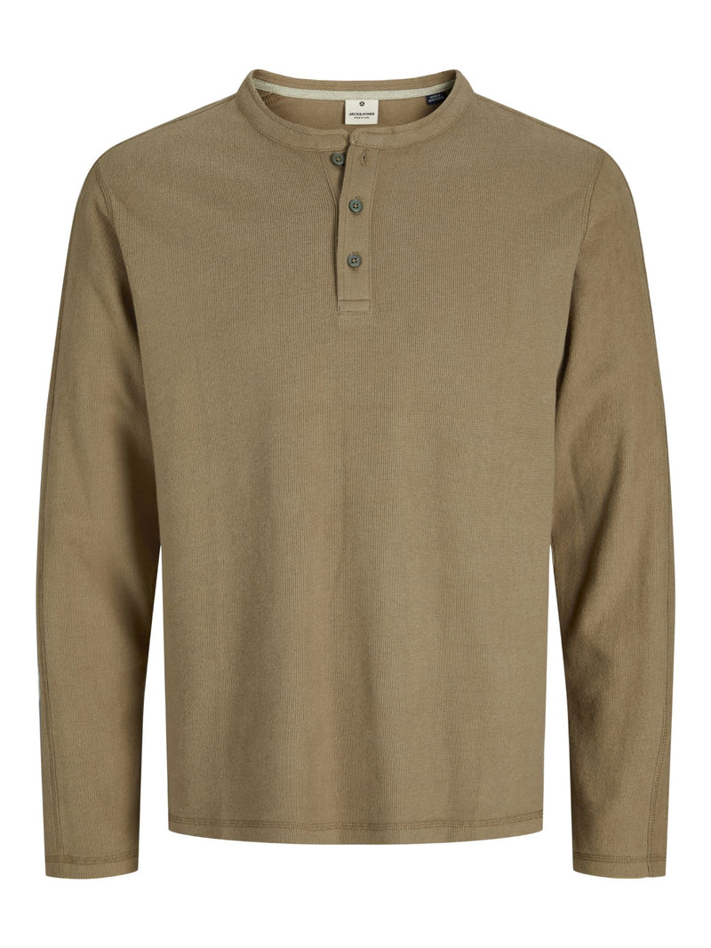 Blutyrell LS Henley Tee - Jack & Jones