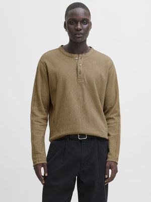 Blutyrell LS Henley Tee - Jack & Jones