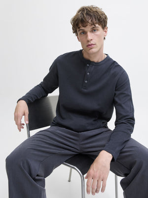 Blutyrell LS Henley Tee - Jack & Jones