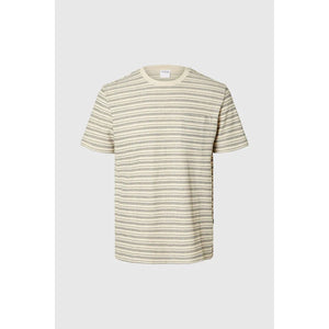 Sune Stripe Pocket SS Tee - Selected Homme