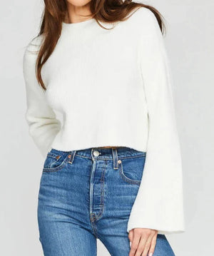 Cosette Pullover Sweater - Gentle Fawn
