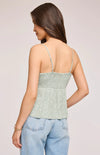 Rosario Floral Tank - Gentle Fawn