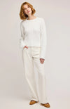 Janice Crewneck Pullover Sweater - Gentle Fawn