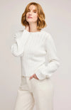 Janice Crewneck Pullover Sweater - Gentle Fawn