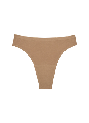 Seamless High Rise Thong - Huha