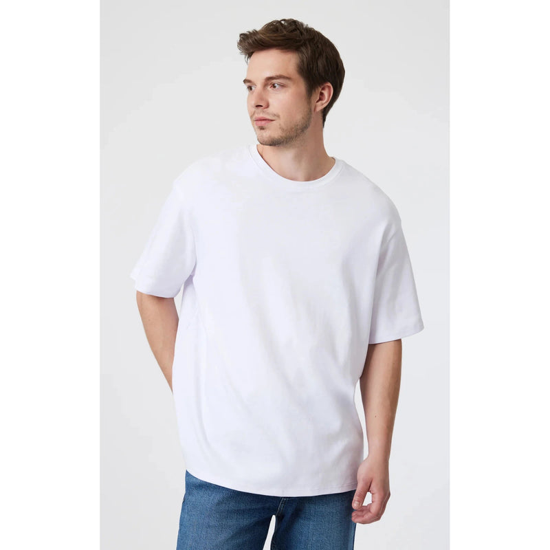 Drop Shoulder T-Shirt - Mavi