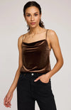 Sophie Velvet Cami - Gentle Fawn