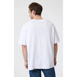 Drop Shoulder T-Shirt - Mavi