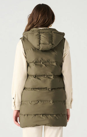 Hooded Puffer Vest - Dex