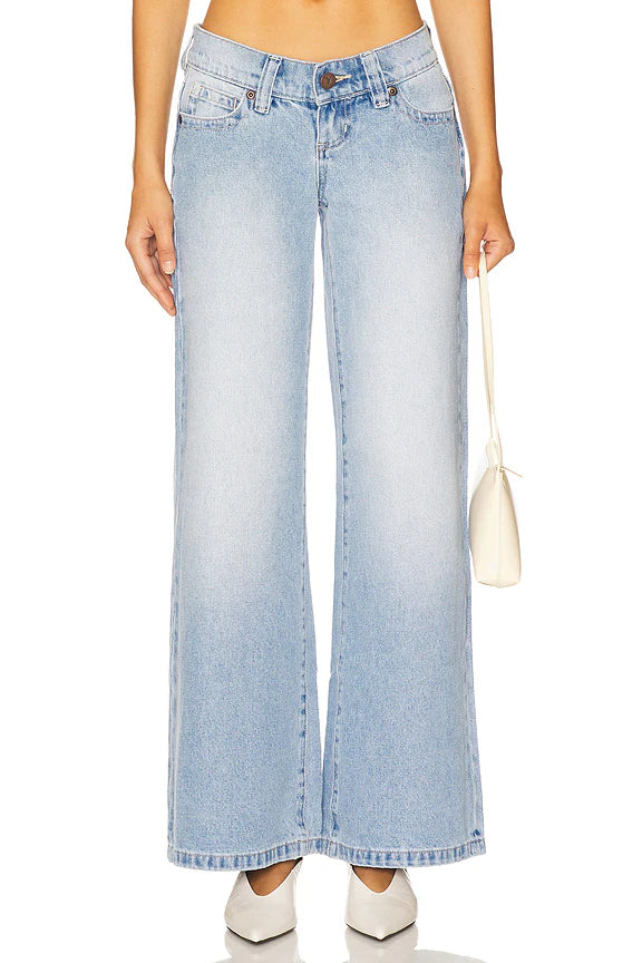 00 Super Low Wide Jean - Abrand Jeans