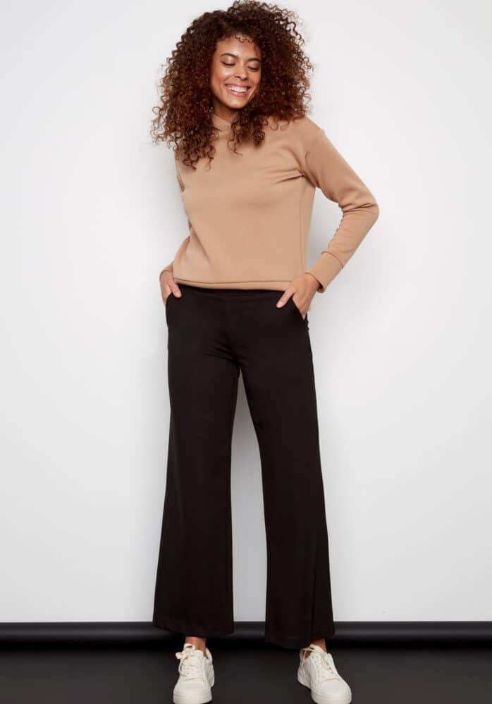 Roxanne Lt Ponte Wide Leg Pant - I Love Tyler Madison