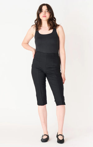 Capri Pants - Black Tape