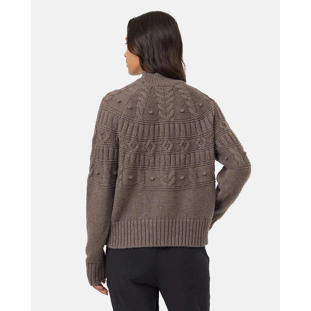 Highline Pom Neck Sweater - Ten Tree